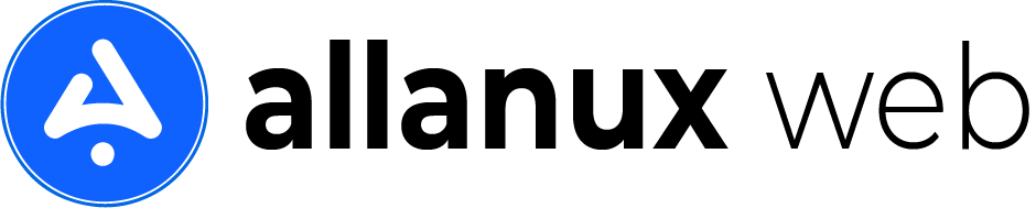 Allanux Web Logo Black